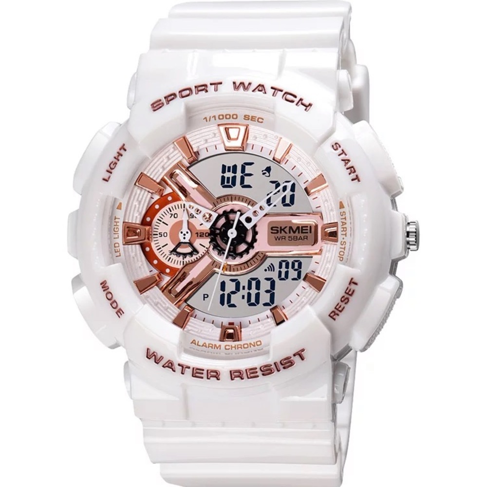White Sports Watch